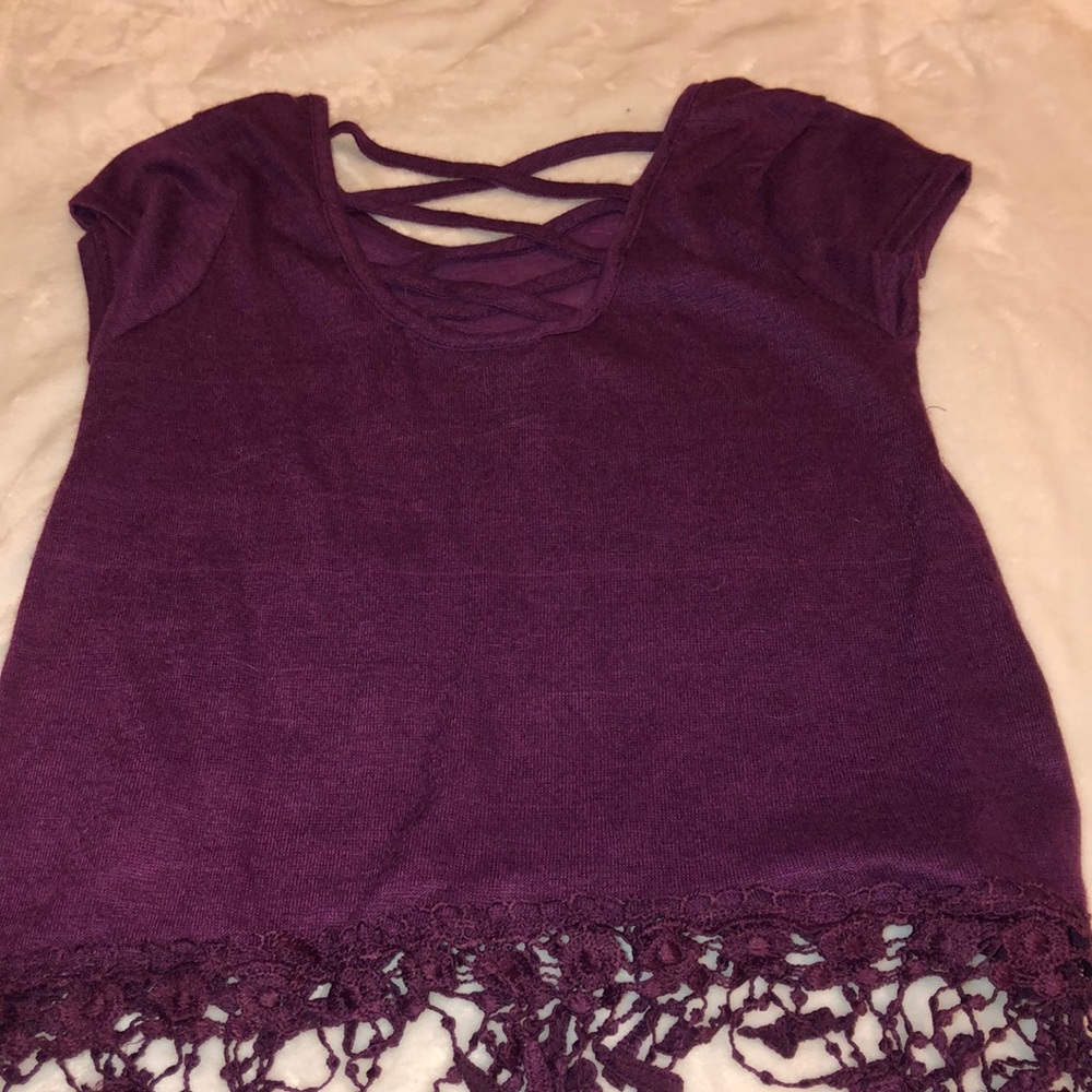 Purple blouse - Picture 2 of 2